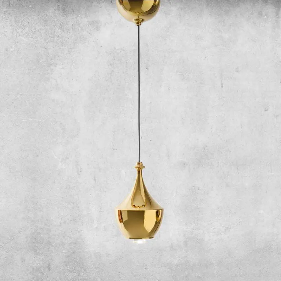 Modern Hanging Lamp in Ceramic Made in Italy - Lustrini L3 Aldo Bernardi Viadurini