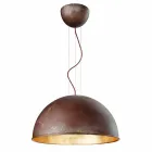 Rustic pendant lamp Ø80 cm Galileo Il Fanale Viadurini
