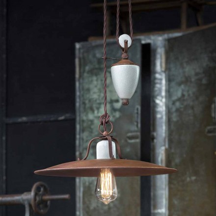 craft and down lamp ceramic and metal Kristen Ferroluce Viadurini