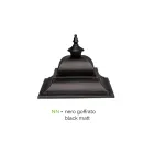 Outdoor Suspension Lamp in Aluminum and Glass Made in Italy - Bonaria Viadurini