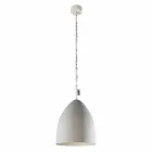 Suspension lamp In-es.artdesign Flower S Cement concrete finish Viadurini