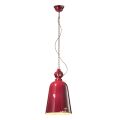 Industrial Suspension Lamp Handmade Iron and Ceramic - Industrial