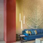 Methacrylate suspension lamp Slide Flux Hanging thin made in Italy Viadurini