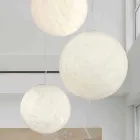 Slide Mineral polyethylene suspension lamp made in Italy Viadurini