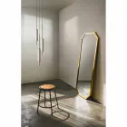 Suspended Lamp with 1, 3 or 6 Lights in Brass Modern Design - Typha by Il Fanale Viadurini