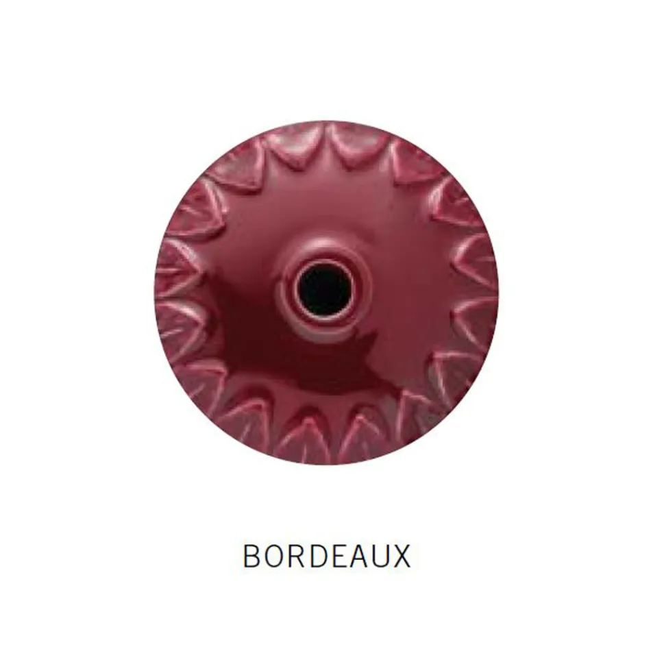 Suspended Lamp Handcrafted Ceramic and Vintage Antique Brass - Colors Viadurini