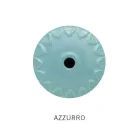 Suspended Lamp Handcrafted Ceramic and Vintage Antique Brass - Colors Viadurini