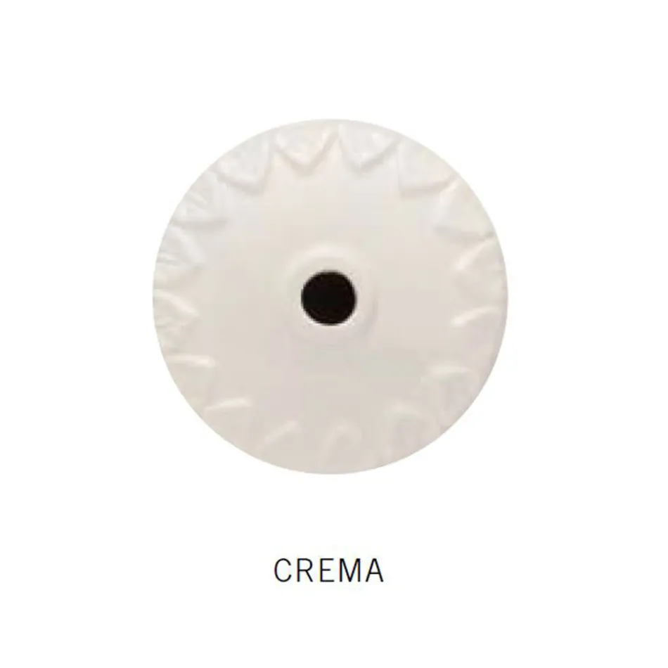 Suspended Lamp Handcrafted Ceramic and Vintage Antique Brass - Colors Viadurini