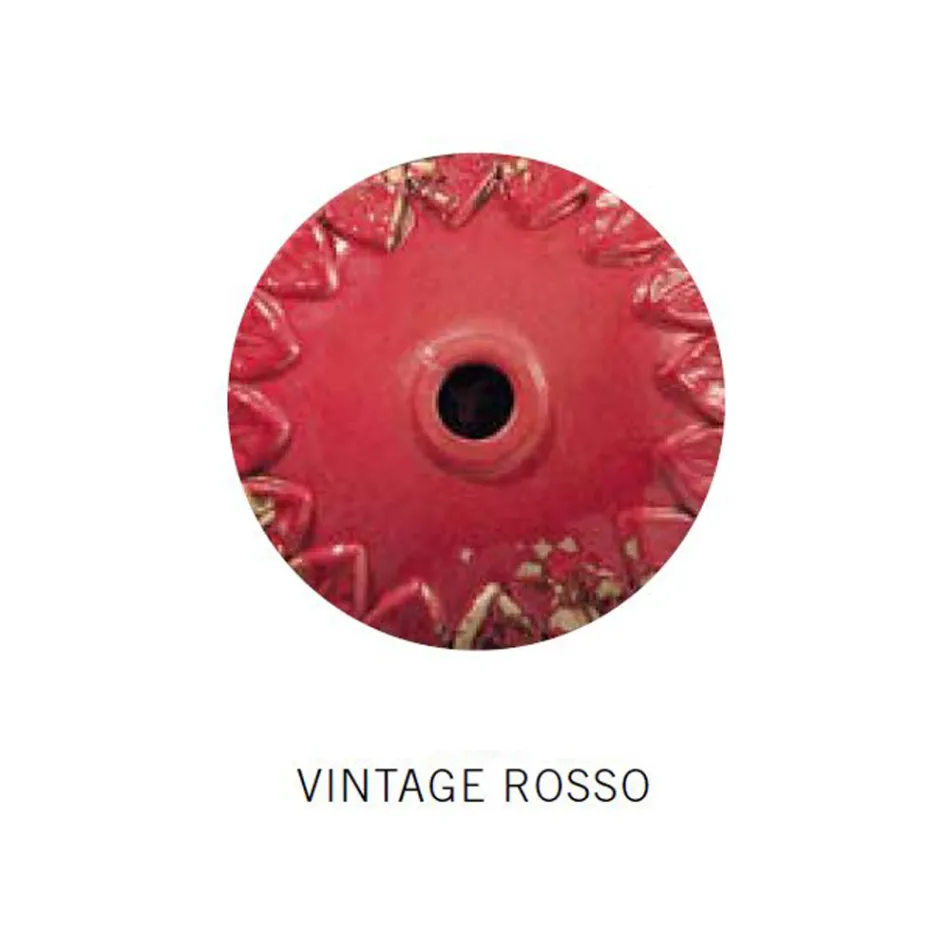 Handcrafted Hanging Lamp in Iron and Ceramic with Grid - Industrial Viadurini