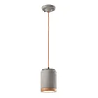 Nordic Style Handcrafted Hanging Lamp in Wood and Ceramic - Nateca Viadurini