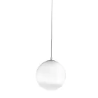 Handcrafted Suspended Lamp in Venetian Blown Cased Glass - Nova Viadurini