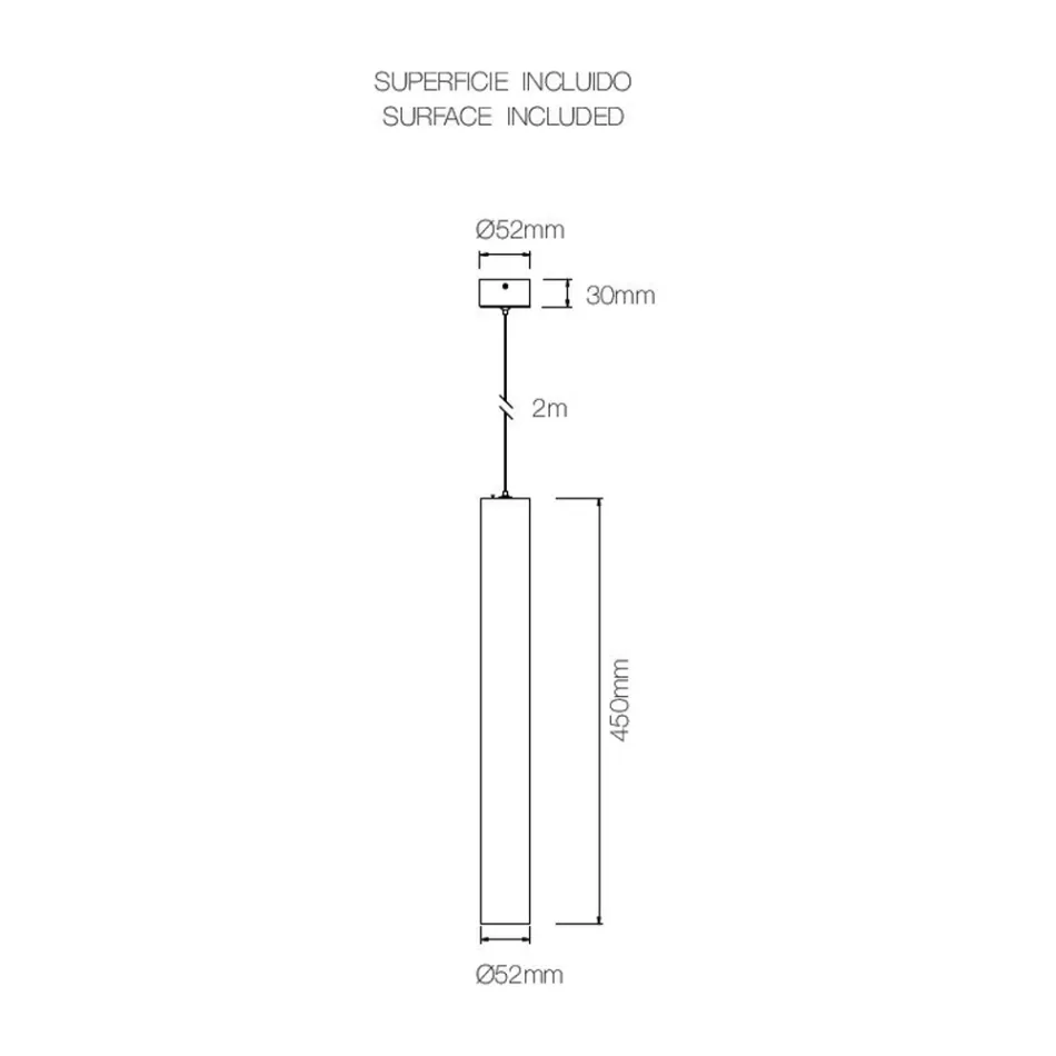 Decorative Suspended Lamp in White or Black Aluminum, 2 Pieces - Rebolla Viadurini