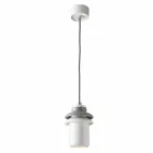 Suspended lamp of modern design in ceramic made in Italy Asia Viadurini