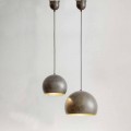 Suspended Lamp in Steel Diameter 300 or 400 mm - Materia Aldo Bernardi