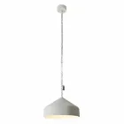 Modern suspended lamp In-es.artdesign Cyrcus Painted concrete Viadurini