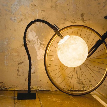Flexible floor lamp In-es.artdesign Micro Luna nebulite Viadurini