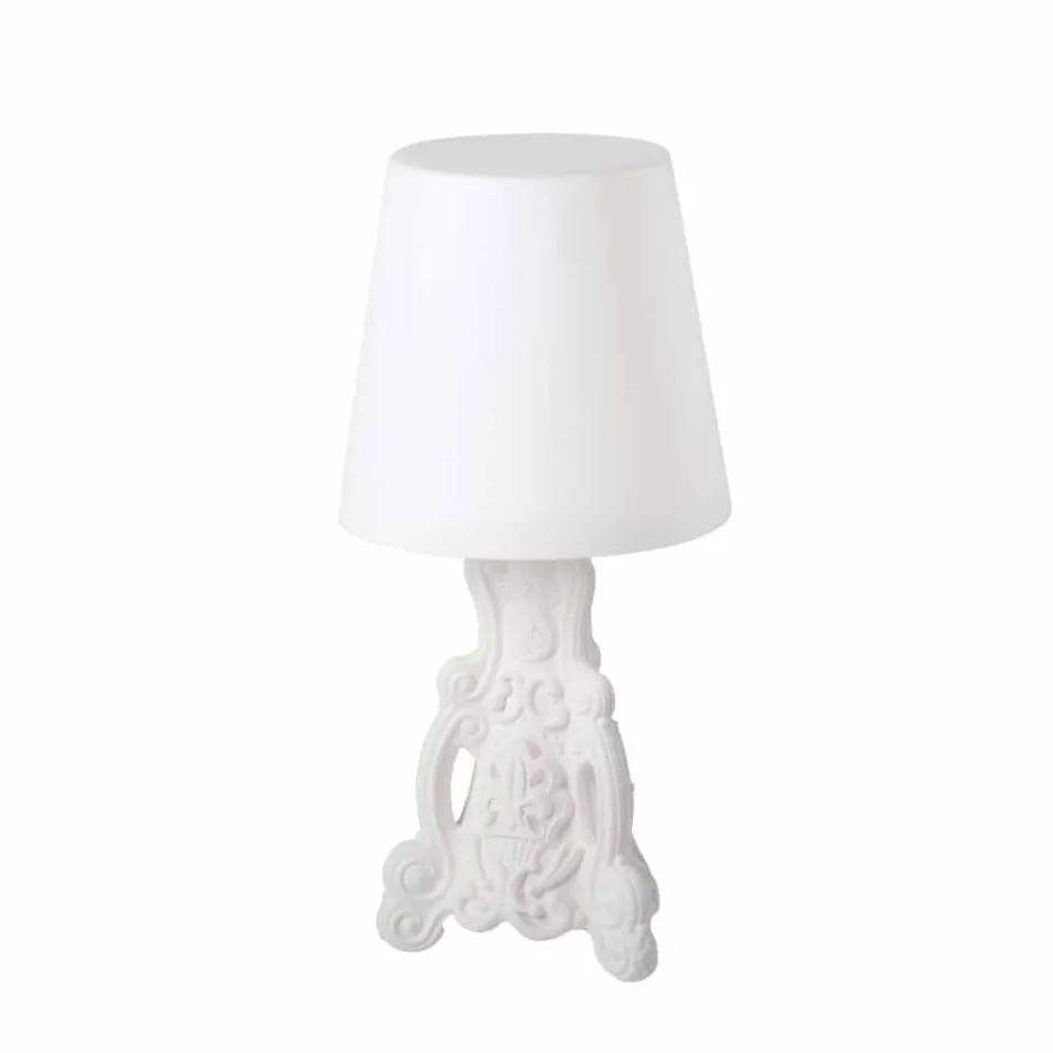 Slide Lady of Love table lamp of luminous design made in Italy Viadurini