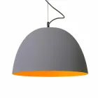 Painted suspension lamp In-es.artdesign H2o Modern cement Viadurini
