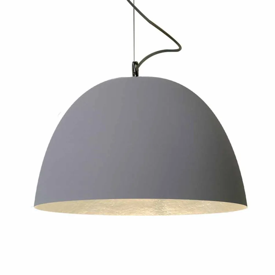 Painted suspension lamp In-es.artdesign H2o Modern cement Viadurini