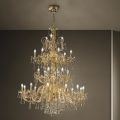 Chandelier 27 Lights in Venetian Glass Handmade in Italy - Florentine