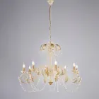 Shabby Chic 5-Light Chandelier for a Romantic Atmosphere – Perla Viadurini