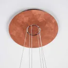 9 Lights Chandelier in Fine Painted Aluminum Made in Italy - Flash Viadurini