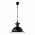 Vintage ceramic and metal bell chandelier Angela by Ferroluce