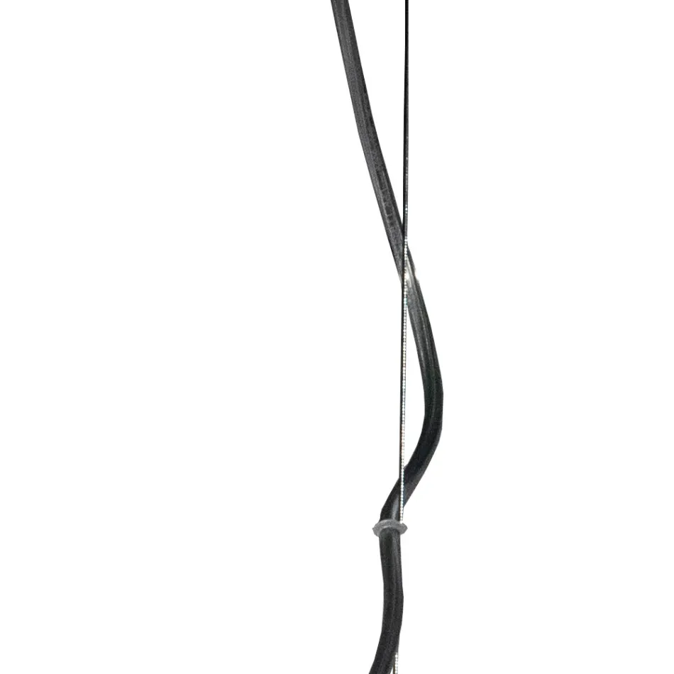 Two or Three-Light Hand-Blown Glass Chandelier Made in Italy - Sibilla Viadurini