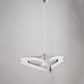 Apus Silver Chrome Metal Pendant Light