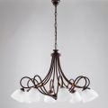 Cosmo Indoor Metal and Glass Pendant Light