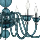 Luxury Italian Handmade Glass Chandelier 8 Lights - Mindful Viadurini