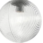 Chandelier with 3 Lights in Blown Glass in the Shape of a Sphere Made in Italy - Prilla Viadurini