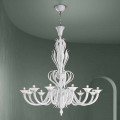 12 Lights Venice Glass Chandelier Handmade in Italy - Agustina