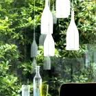 Design chandelier with 6 lampshades Grilli Mathusalem made in Italy Viadurini