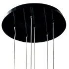 Design chandelier with 6 lampshades Grilli Mathusalem made in Italy Viadurini