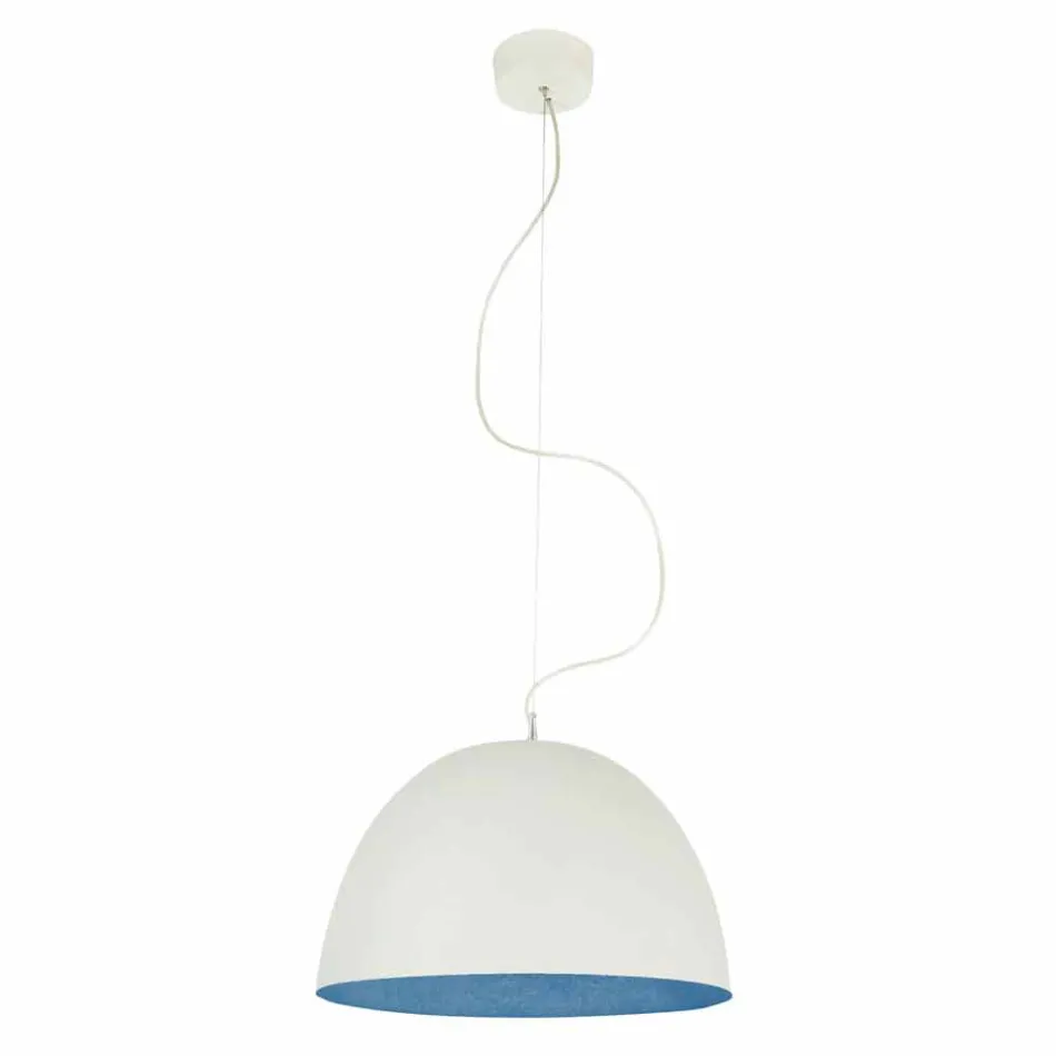 In-es.artdesign H2o modern design chandelier in colored nebulite Viadurini