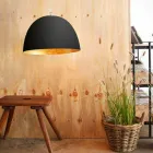 In-es.artdesign H2o modern design chandelier in colored nebulite Viadurini