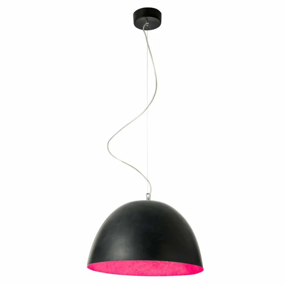 In-es.artdesign H2o modern design chandelier in colored nebulite Viadurini