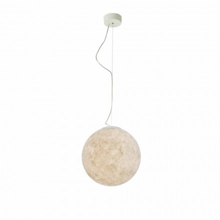 Modern design chandelier In-es.artdesign White moon in nebulite Viadurini