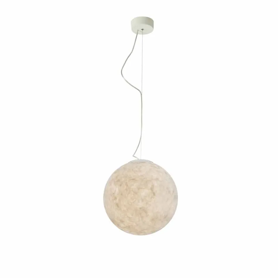 Modern design chandelier In-es.artdesign White moon in nebulite Viadurini