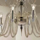 Handmade Chandelier with 18 Lights in Venice Glass Made in Italy - Vittoria Viadurini