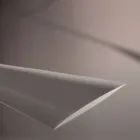 Handmade White Painted Steel Chandelier Made in Italy - Elica Viadurini