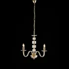 Made in Italy Glass and Rhinestone Chandelier for Interior Decor - Innsbruck Viadurini
