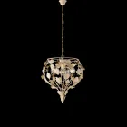 Lacquered Iron Chandelier Made in Italy for Interior Decorating - Capri Viadurini