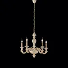 Made in Italy Wooden Chandelier for Interior Decorating - Milan Viadurini