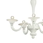 Classic Style Hand Blown Venetian Glass Chandelier - Demetra Viadurini