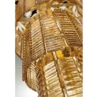 Modern Chandelier 12 Lights in Italian Luxury Handcrafted Glass - Valadier Viadurini