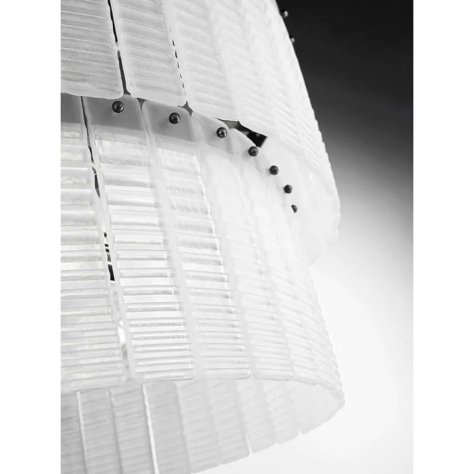 Modern Chandelier 12 Lights in Italian Luxury Handcrafted Glass - Valadier Viadurini