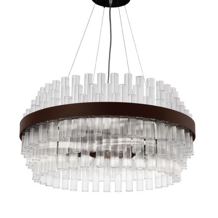 Modern Luxury Italian Artisan Blown Glass Chandelier - Maesta Viadurini