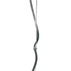 Four-Light Chandelier on a Linear Bar in Blown Glass Made in Italy - Soffio Viadurini
